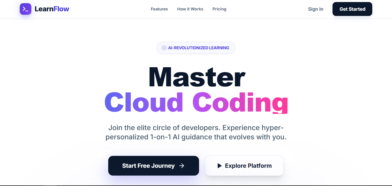 LearnFlow AI Platform