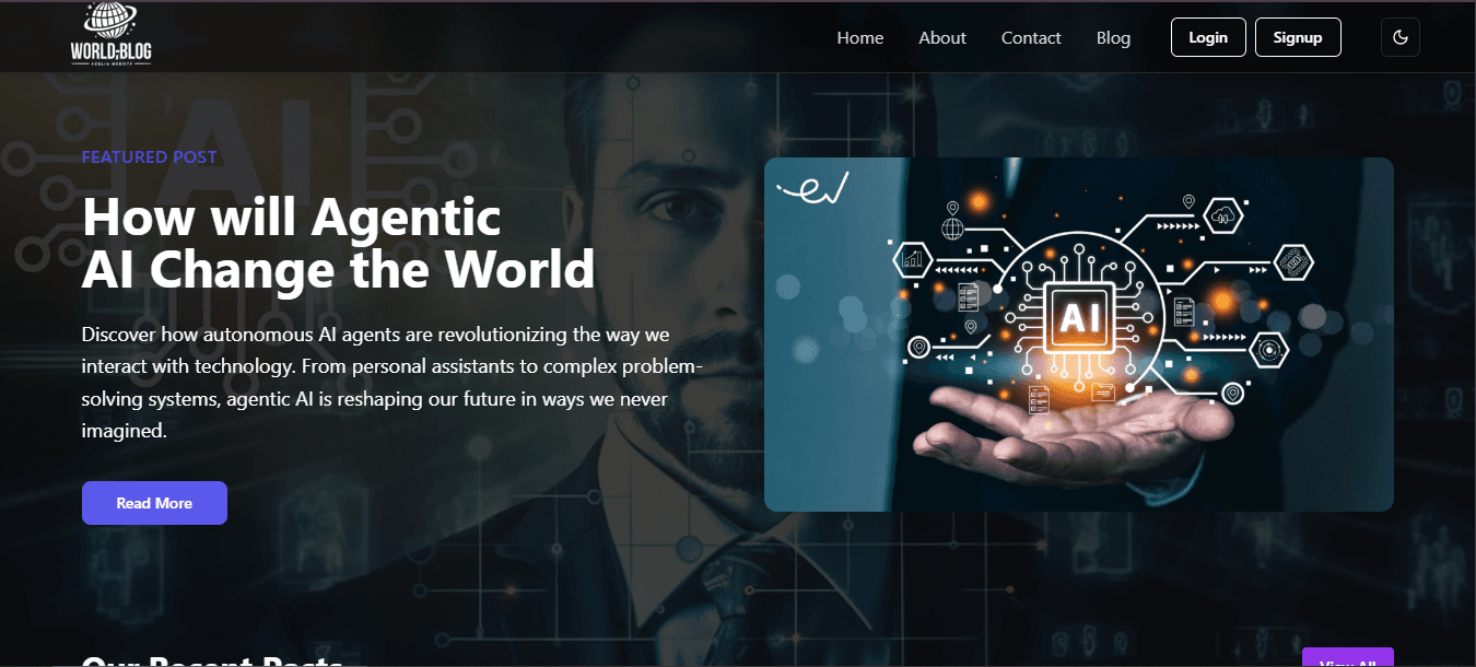 Blog Website