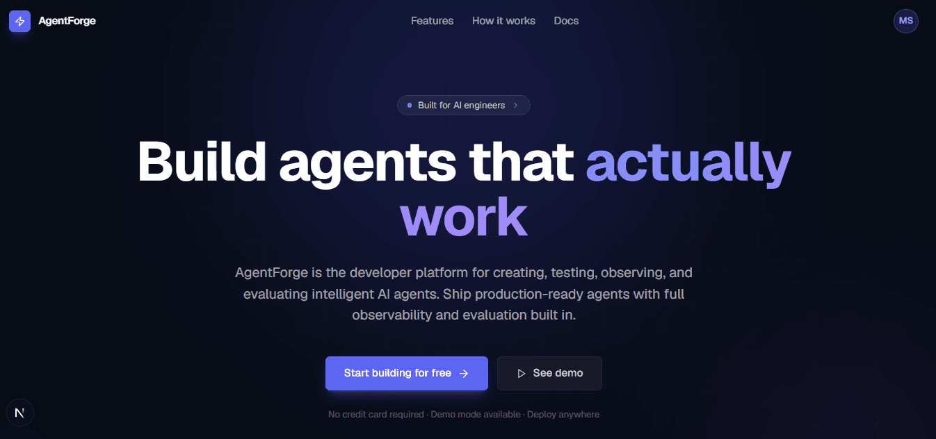 AgentForge project cover